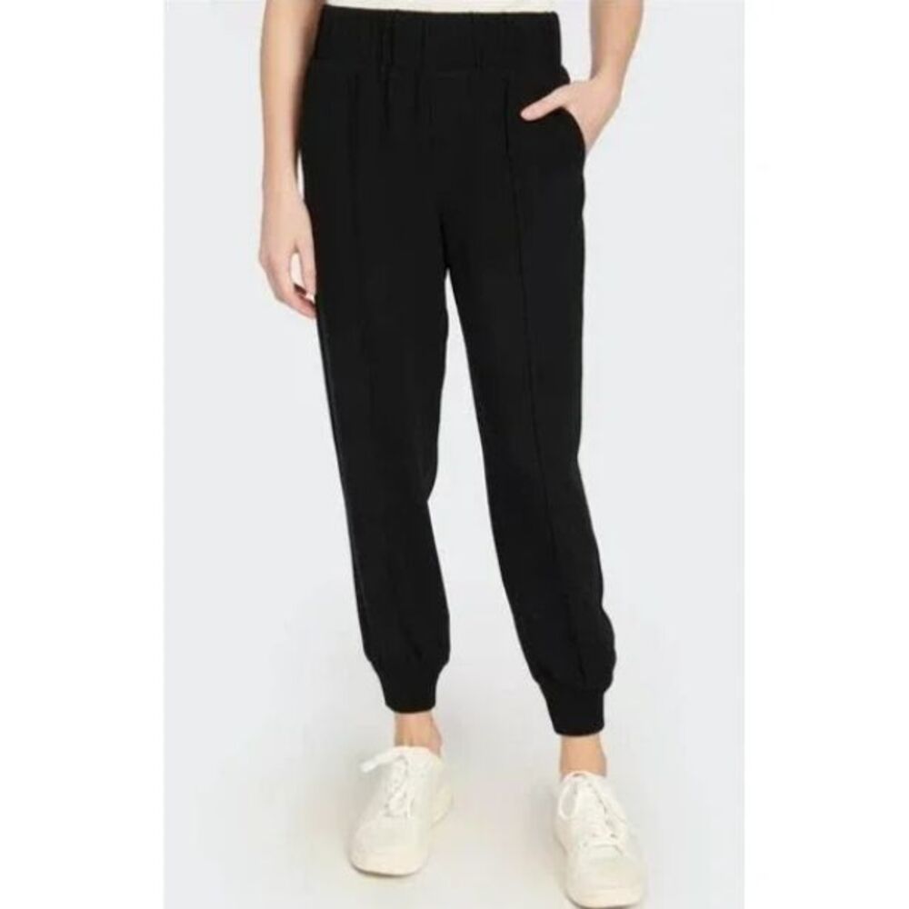 Cinq a Sept Jade Pants XS Black Dressy Jogger Permanent Pleat Pocket